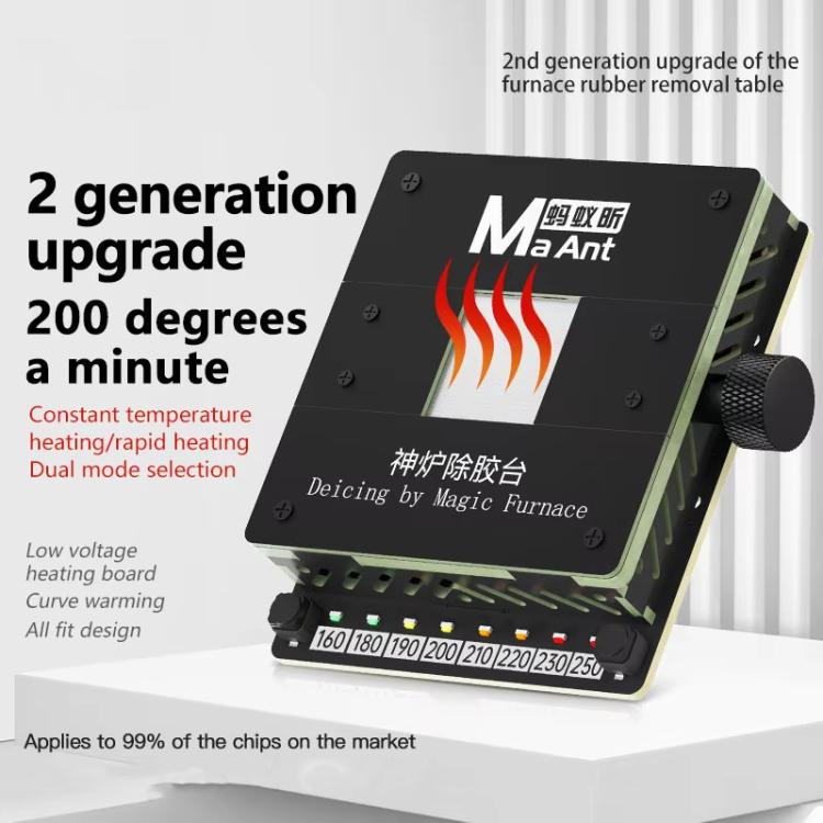 MaAnt SL-2 Cell Phone Fixed CPU Font IC Chip Heating Degumming Platform Repair Tool Fixture - free shipping - PMC TechLife - Order now!