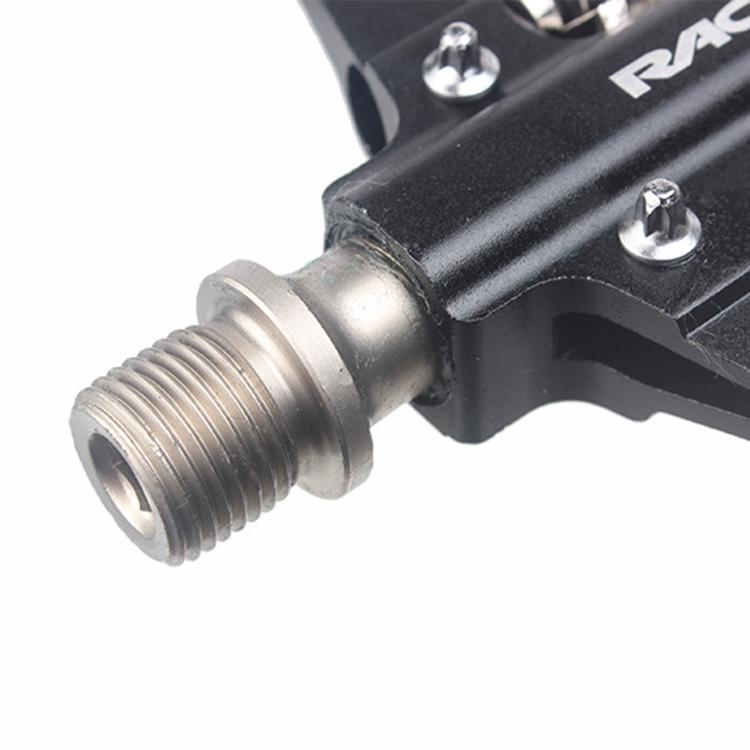 RACEWORK RK213 1pair Mountain Bike SPD + Flat Pedal Self-locking Dual-purpose Pedal(Black) - Pedals by RACEWORK | Online Shopping South Africa | PMc TechLife | Buy Now Pay Later Mobicred