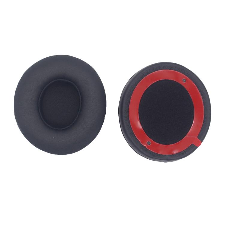 For Beats Solo 4 1pair Headphone Leather Cover Earmuffs Sponge Cover(Black) - free shipping - PMc TechLife - Order now!