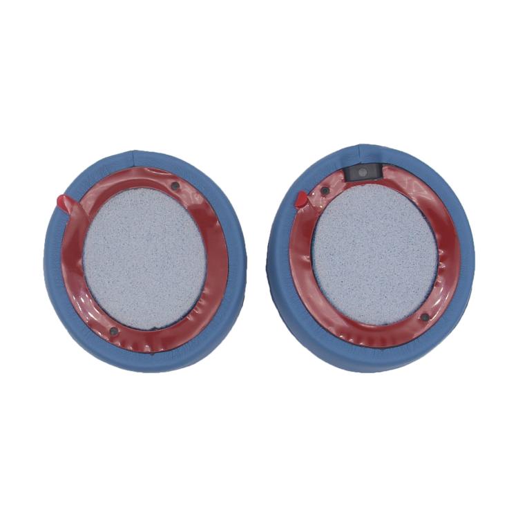 For Beats Solo 4 1pair Headphone Leather Cover Earmuffs Sponge Cover(Blue) - free shipping - PMc TechLife - Order now!