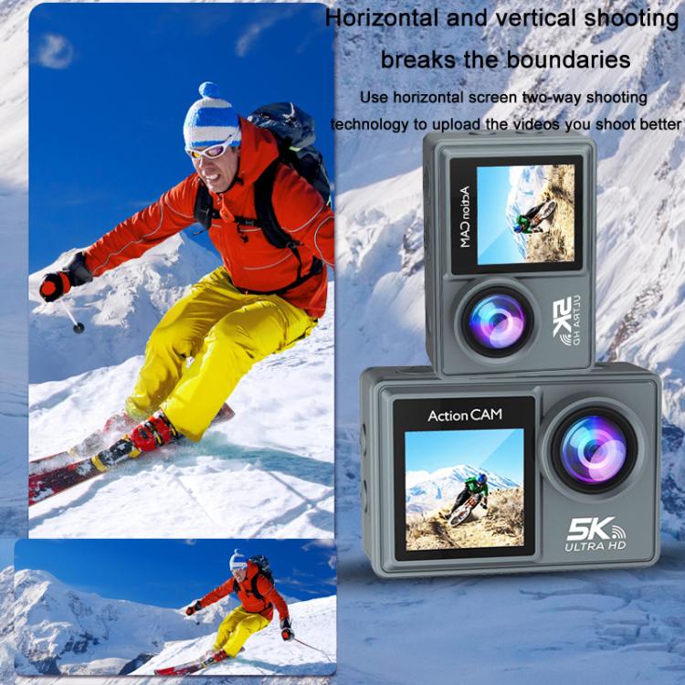 M40R With Remote Control 5K Action Camera Anti-Shake Outdoor HD Shooting Cycling Recorder Under Dive Camera - free shipping - PMC TechLife - Order now!