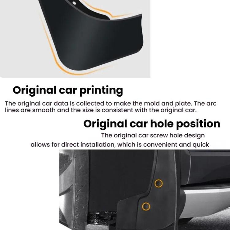 For 2023 Nissan Qashqai Car Tire Soft Rubber Mudguard(Black) - free shipping - PMc TechLife - Order now!
