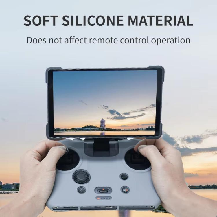 For DJI RC Pro 2 Remote Control Silicone Case Screen and Body Protective Cover(Black) - free shipping - PMC TechLife - Order now!