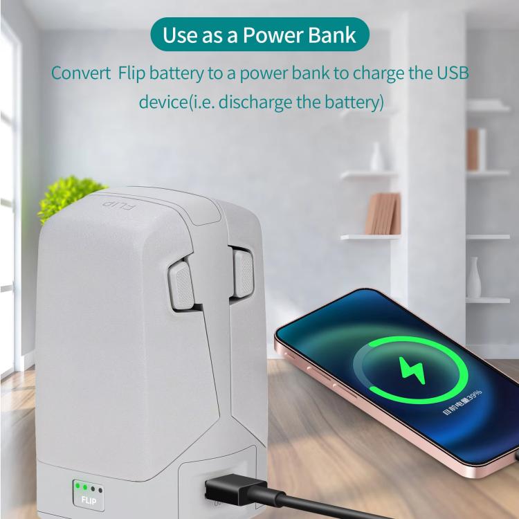 For DJI Flip YX 2-way Vertical Battery Charger Bidirectional Battery Management System - free shipping - PMC TechLife - Order now!
