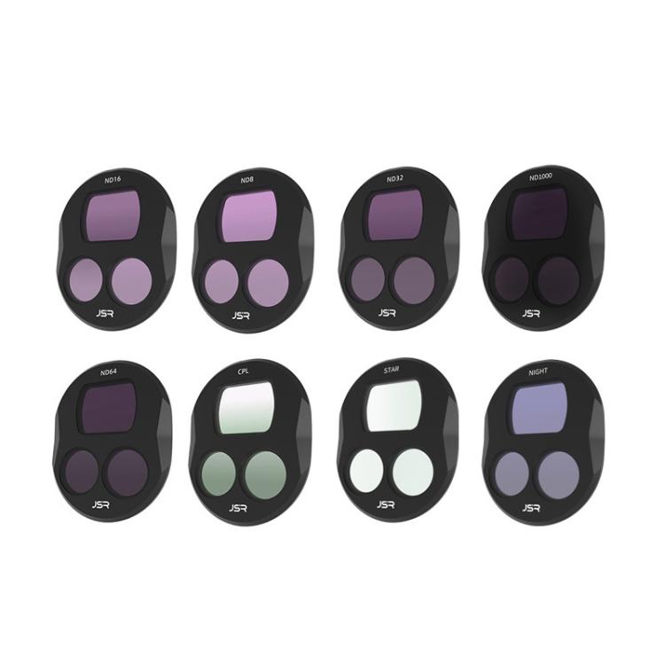 For DJI Mavic 4 Pro JSR Filter Lens Protector, Style: CPL+ND8+ND16+ND32+ND64+STAR+ND1000+NIGHT - free shipping - PMC TechLife - Order now!