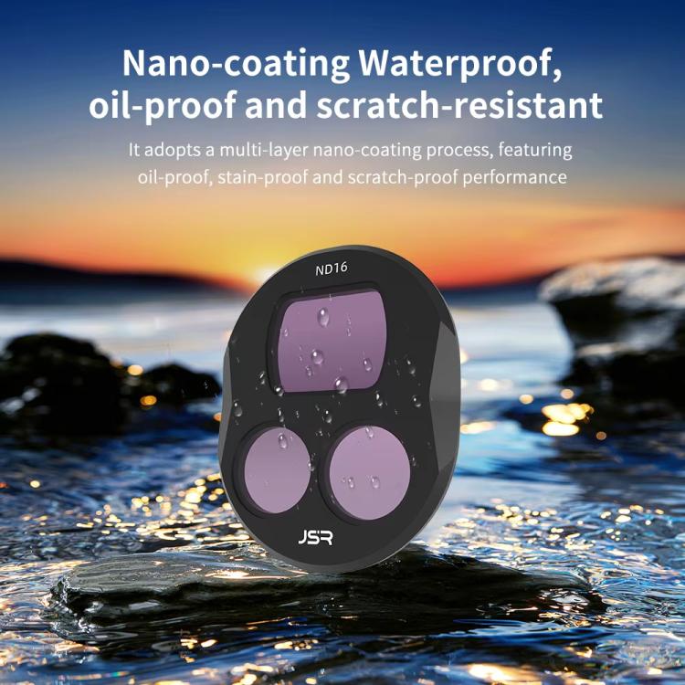For DJI Mavic 4 Pro JSR Filter Lens Protector, Style: ND8PL+ND16PL+ND32PL+ND64PL - free shipping - PMC TechLife - Order now!