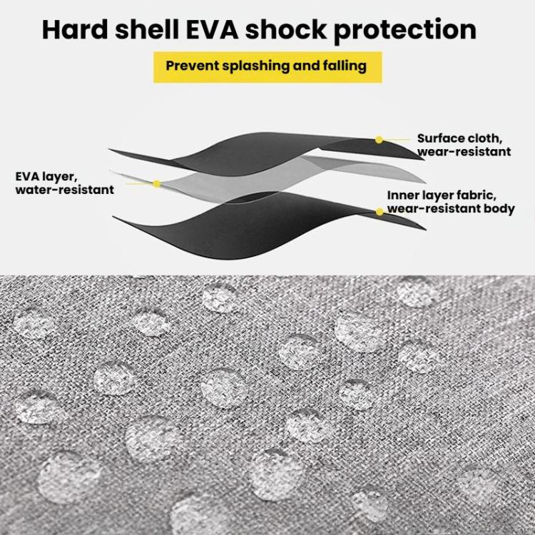 For DJI Pocket 3 BKANO Hard Shell Case Bag Handheld Camera Storage Box(Gray) - free shipping - PMC TechLife - Order now!