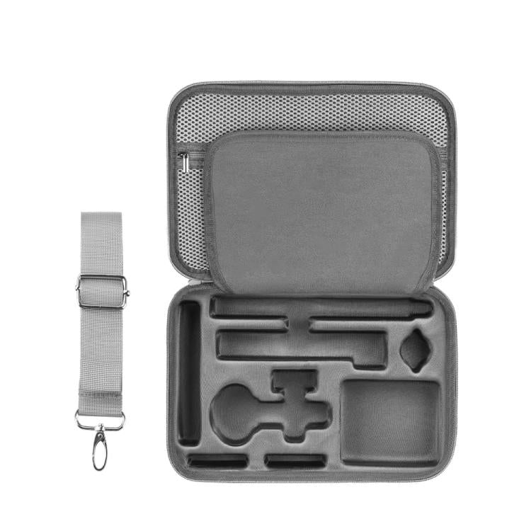 For Insta360 X5 Flymile All-in-One Storage Shoulder Bag Durable PU + Lycra Material Carrying Case(Gray) - free shipping - PMC TechLife - Order now!