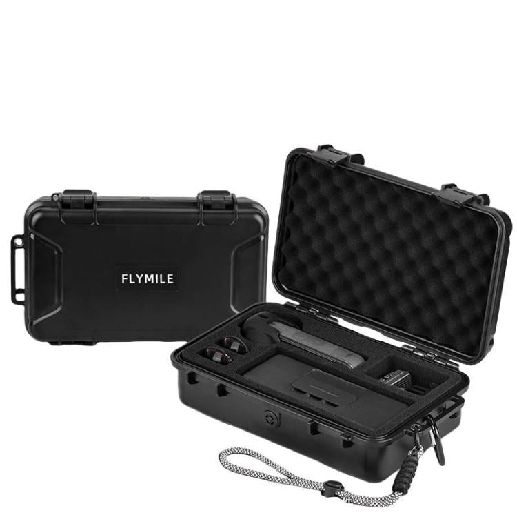 For Insta360 X5 Camera Flymile Portable Protective Hard Case Waterproof Shockproof Travel Carrying Storage Box(Black) - free shipping - PMC TechLife - Order now!
