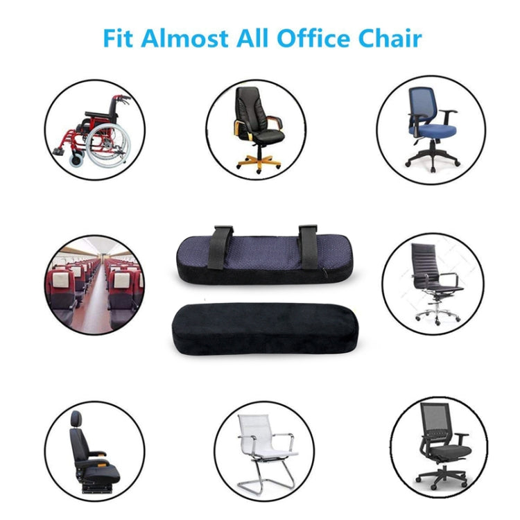 Chair Armrest Cushion Office Chair Pillow Pad Elbow Rest Cushion(Black) - Furniture Accessories by PMC TechLife | Online Shopping South Africa | PMC TechLife