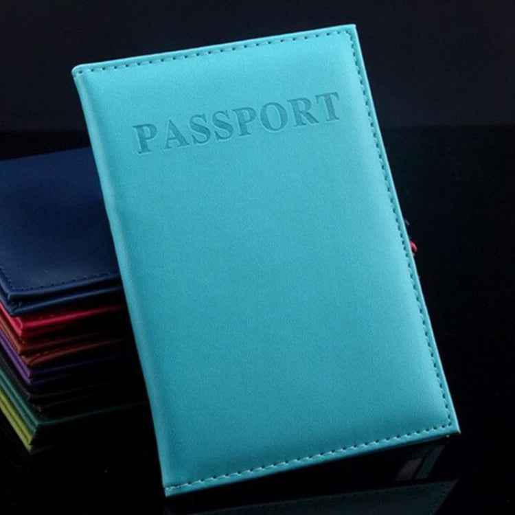 Artificial Leather Travel Passport Cover(rose red) - Card & Passport Bags by PMC TechLife | Online Shopping South Africa | PMC TechLife