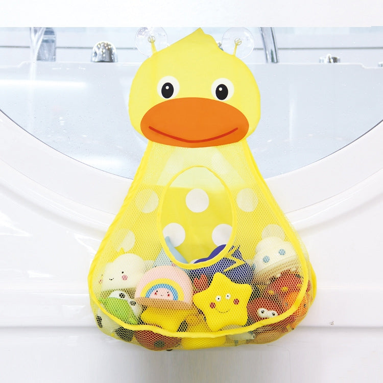Baby Shower Bath Toys Storage Mesh Bag with Strong Suction Cups(Green) - Storage Bags by PMC TechLife | Online Shopping South Africa | PMC TechLife