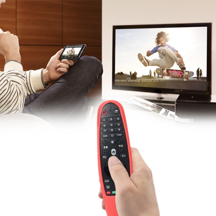 Silicone Remote Control Cover Case Protective Skin for LG AN-MR600 Smart TV Remote Controller - Remote Control Covers by PMC TechLife | Online Shopping South Africa | PMC TechLife