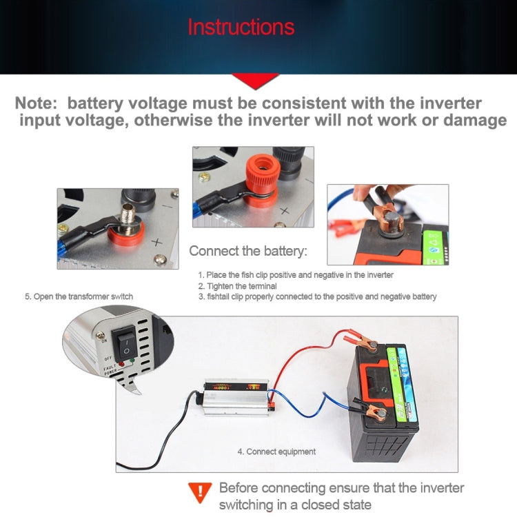 SUVPR DY-LG1000S 1000W DC 24V to AC 220V 50Hz Pure Sine Wave Car Power Inverter with Universal Power Socket - Pure Sine Wave by SUVPR | Online Shopping South Africa | PMC Jewellery | Buy Now Pay Later Mobicred