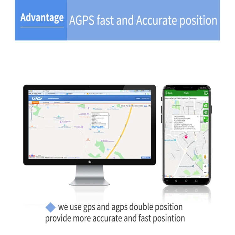 TK306 2G OBD II Realtime Car Truck Vehicle Tracking GSM GPRS GPS Tracker, Support AGPS - Car Tracker by PMC TechLife | Online Shopping South Africa | PMC TechLife