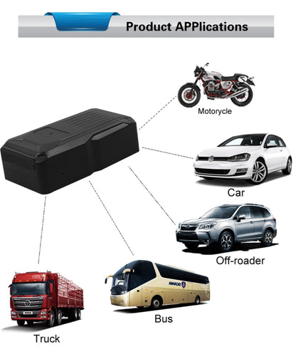 KH-X1 Mini Waterproof Magnetic GPS / GSM / GPRS Quad Band Realtime Car Tracker, Built-in Long Life Battery, Shark Alarm, Movement Alarm, Remotely Voice Monitor, Geo-fence(Black) - Car Tracker by PMC Jewellery | Online Shopping South Africa | PMC Jewellery | Buy Now Pay Later Mobicred