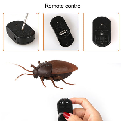 Tricky Funny Toy Infrared Remote Control Scary Creepy Cockroach, Size: 7.5*14cm -  by PMC Jewellery | Online Shopping South Africa | PMC Jewellery