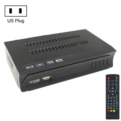 ISDB-T Satellite TV Receiver Set Top Box with Remote Control, For South America, Philippine(US Plug) - DVB-T & Analog Solutions by PMC Jewellery | Online Shopping South Africa | PMC Jewellery | Buy Now Pay Later Mobicred