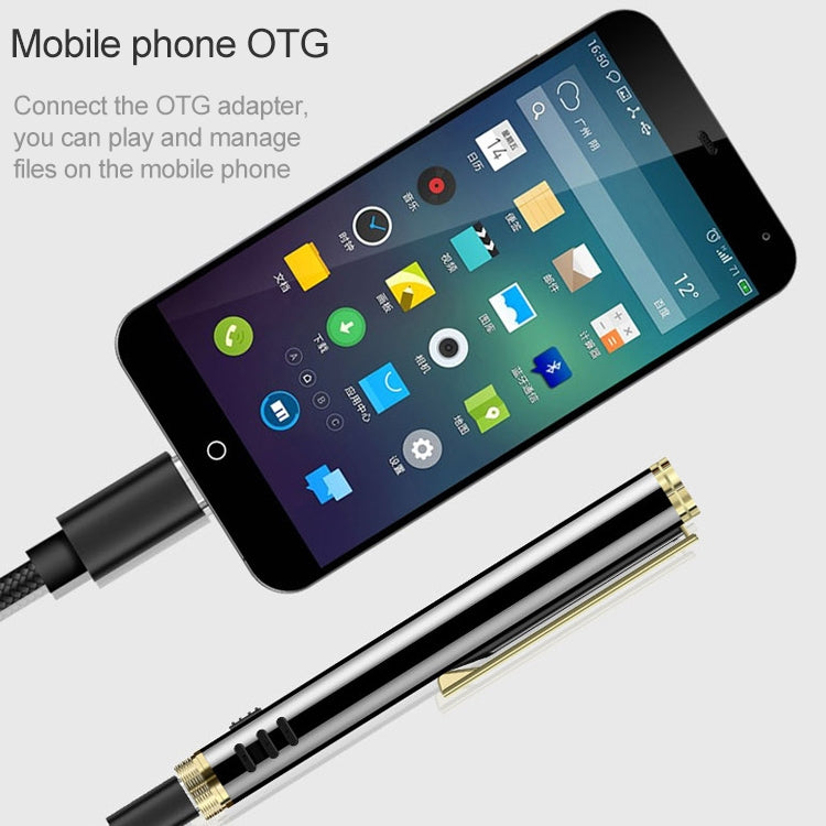 Original Lenovo B628 32GB Intelligent Voice Control Noise Reduction Pen Shape Recording Pen - Recording Pen by Lenovo | Online Shopping South Africa | PMC TechLife