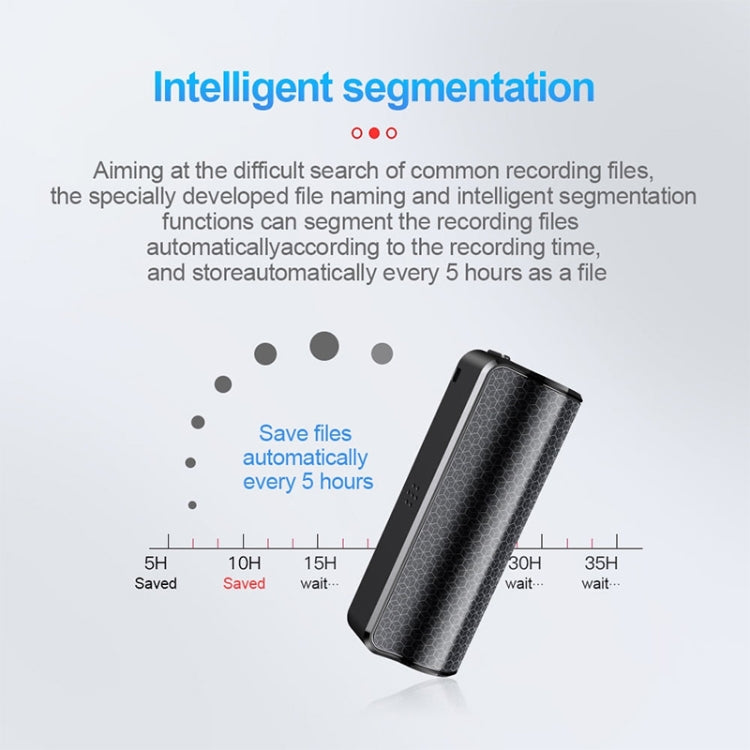 Q70 16GB Smart HD Noise Reduction Voice Control Recording Pen - Recording Pen by PMC TechLife | Online Shopping South Africa | PMC TechLife | Buy Now Pay Later Mobicred