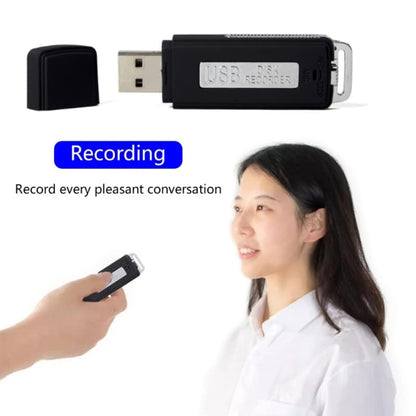 SK868 64GB Rechargeable Portable U-Disk Voice Recorder - U-Disk Recorder by PMC Jewellery | Online Shopping South Africa | PMC Jewellery | Buy Now Pay Later Mobicred