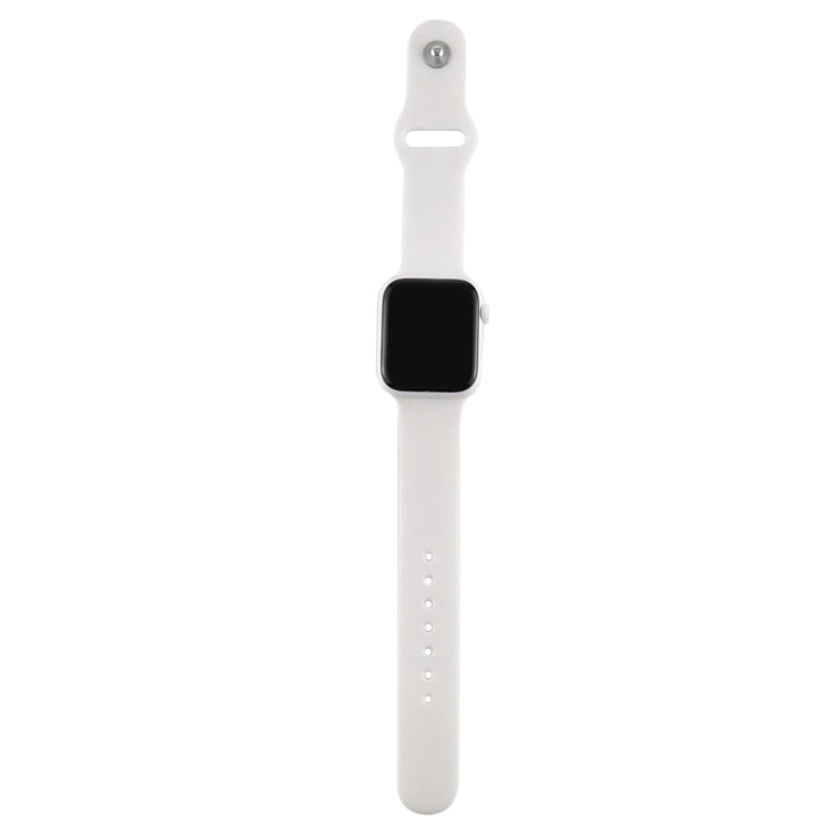 For Apple Watch Series 5 44mm Black Screen Non-Working Fake Dummy Display Model(White) - Watch Model by PMC Jewellery | Online Shopping South Africa | PMC Jewellery | Buy Now Pay Later Mobicred