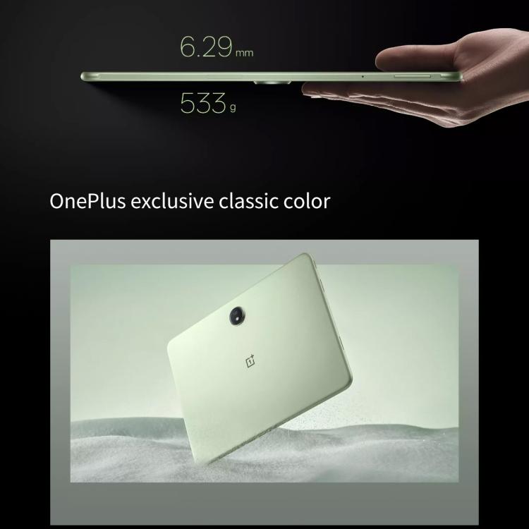 OnePlus Pad 11.61 inch Tablet PC, 8GB+128GB, ColorOS 15.0 Dimensity 8350 Octa Core (Green) - free shipping - PMc TechLife - Order now!
