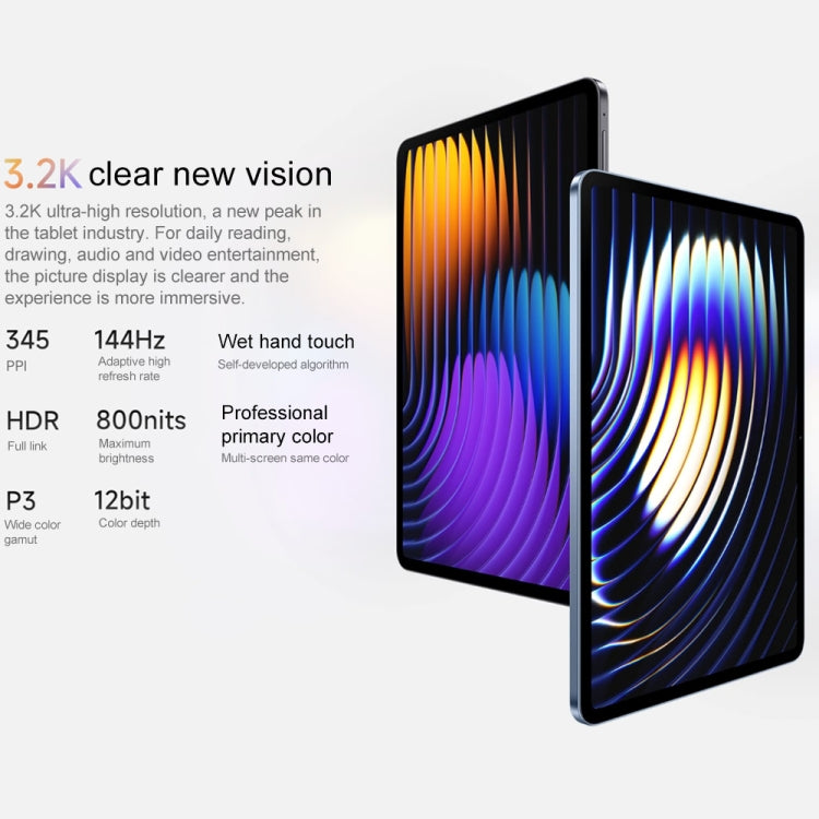 Xiaomi Pad 7 11.2 inch, 8GB+256GB, HyperOS 2 Qualcomm Snapdragon 7+ Gen3 Octa Core (Green) - free shipping - PMc TechLife - Order now!