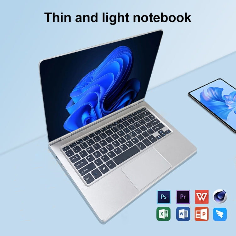 11.6 inch Touch Screen Yoga Laptop, 6GB+512GB, Windows 11 Intel Celeron N4020 Dual Core, US Plug - free shipping - PMc TechLife - Order now!