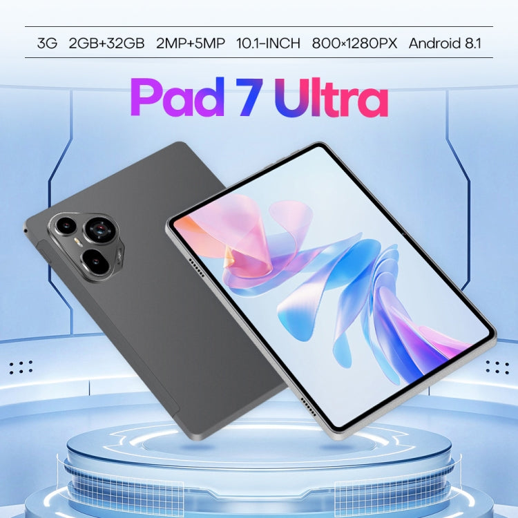 Pad7 Ultra 10.1 inch 3G Phone Call Tablet PC, 2GB+32GB, Android 8.1 MTK6737 Quad Core, AU Plug (Silver) - free shipping - PMc TechLife - Order now!