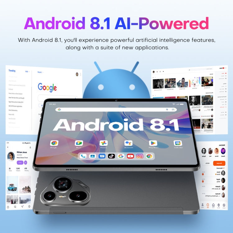 Pad7 Ultra 10.1 inch 3G Phone Call Tablet PC, 2GB+32GB, Android 8.1 MTK6737 Quad Core, EU Plug (Black) - free shipping - PMc TechLife - Order now!