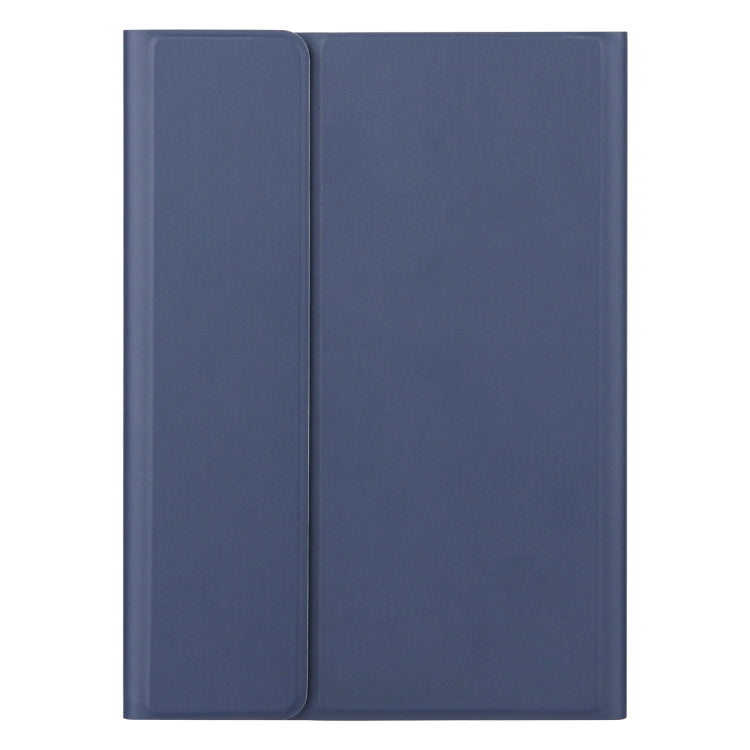 DY-M10ReL-C 2 in 1 Removable Bluetooth Keyboard + Protective Leather Tablet Case with Touchpad & Holder for Lenovo Tab M10 FHD REL(Blue) - Lenovo Keyboard by PMC TechLife | Online Shopping South Africa | PMC TechLife