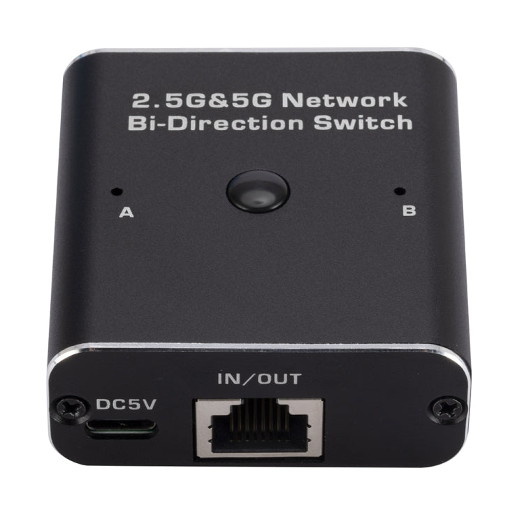 2.4GHz+5GHz RJ45 Network Bi-Direction Switch (Black) - Switch by PMC Jewellery | Online Shopping South Africa | PMC Jewellery | Buy Now Pay Later Mobicred