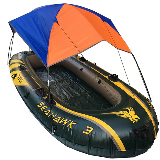 68351 Folding Awning Canoe Rubber Inflatable Boat Parasol Tent for 4 Person,Boat is not Included - Marine Accessories & Parts by PMC Jewellery | Online Shopping South Africa | PMC Jewellery | Buy Now Pay Later Mobicred