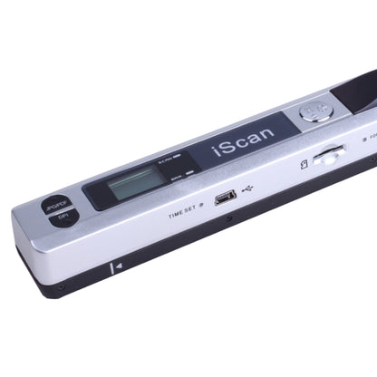 iScan01 Mobile Document Handheld Scanner with LED Display, A4 Contact Image Sensor(Silver) - Portable Scanner by PMC Jewellery | Online Shopping South Africa | PMC Jewellery | Buy Now Pay Later Mobicred