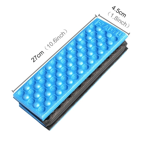 2 PCS Portable Folding Cellular Massage Cushion Outdoors Damp Proof Picnic Seat Mats EVA Pad(Blue) - Camping Mats by PMC TechLife | Online Shopping South Africa | PMC TechLife
