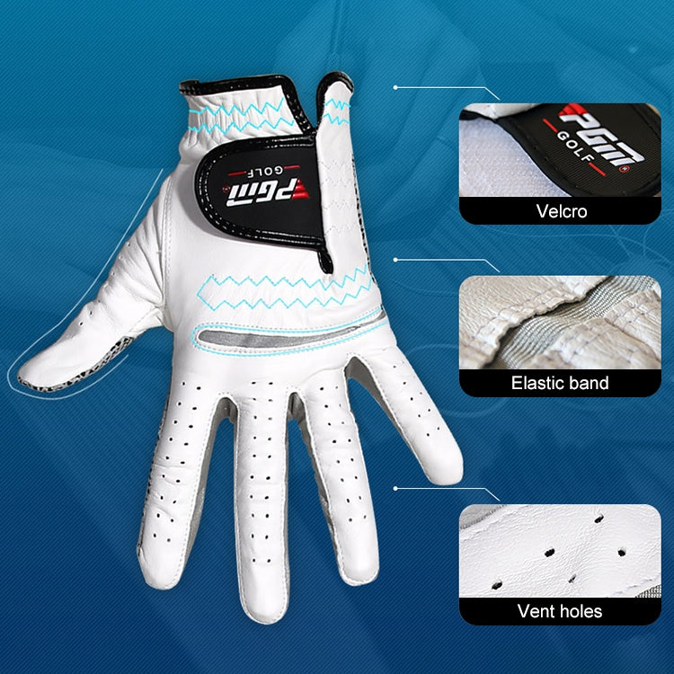 PGM Golf Sheepskin Anti-Slip Single Gloves for Men(Size: 22-Right Hand) - Safety Gloves by PGM | Online Shopping South Africa | PMC TechLife | Buy Now Pay Later Mobicred