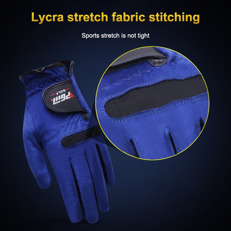 PGM Golf Microfiber Cloth Breathable Single Gloves for Men(Size: 23-Left Hand) - Safety Gloves by PGM | Online Shopping South Africa | PMC TechLife | Buy Now Pay Later Mobicred
