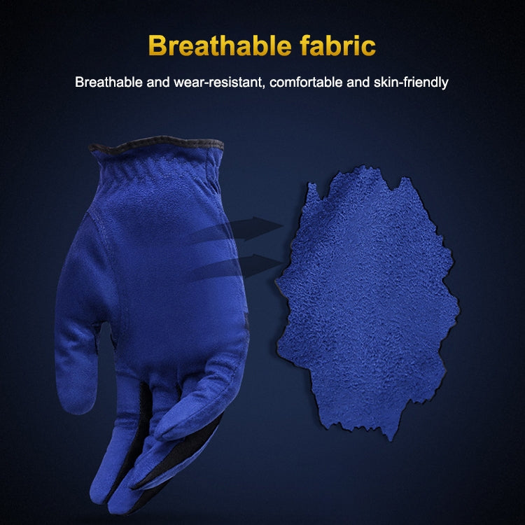 PGM Golf Microfiber Cloth Breathable Single Gloves for Men(Size: 26-Right Hand) - Safety Gloves by PGM | Online Shopping South Africa | PMC TechLife | Buy Now Pay Later Mobicred