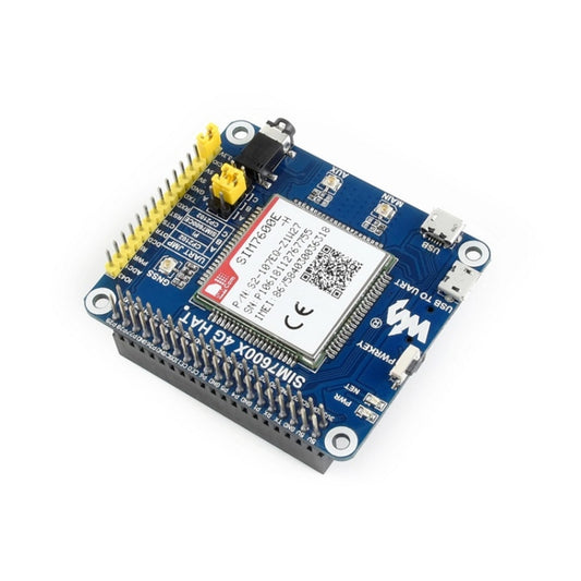 Waveshare 4G / 3G / 2G / GSM / GPRS / GNSS HAT for Raspberry Pi, LTE CAT4, for Southeast Asia, West Asia, Europe, Africa - Modules Expansions Accessories by Waveshare | Online Shopping South Africa | PMC Jewellery