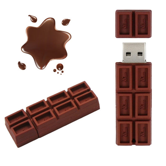 MicroDrive 64GB USB 2.0 Creative Chocolate U Disk - USB Flash Drives by MicroDrive | Online Shopping South Africa | PMC Jewellery | Buy Now Pay Later Mobicred