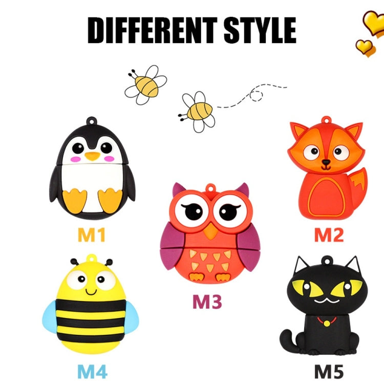 MicroDrive 64GB USB 2.0 Creative Cute Bee U Disk - free shipping - PMC TechLife - Order now!