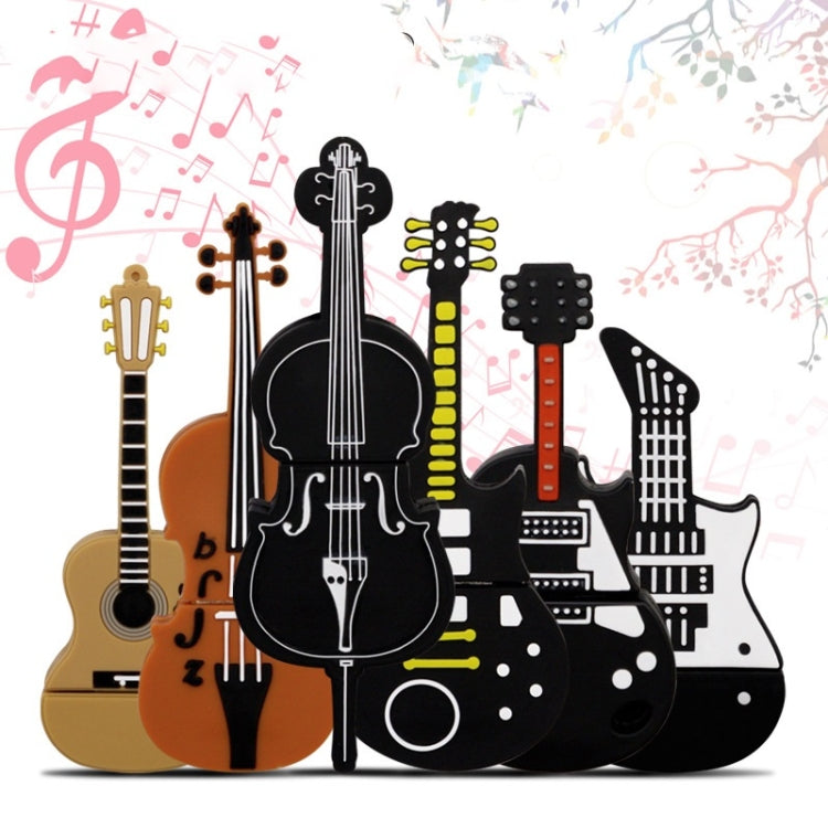 MicroDrive 64GB USB 2.0 Medium Violin U Disk - USB Flash Drives by MicroDrive | Online Shopping South Africa | PMC TechLife | Buy Now Pay Later Mobicred