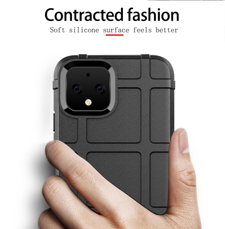 Shockproof Protector Cover Full Coverage Silicone Case for Google Pixel 4 (Black) - Google Cases by PMC TechLife | Online Shopping South Africa | PMC TechLife