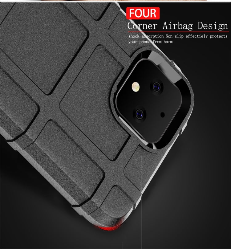 Shockproof Protector Cover Full Coverage Silicone Case for Google Pixel 4 (Black) - Google Cases by PMC TechLife | Online Shopping South Africa | PMC TechLife