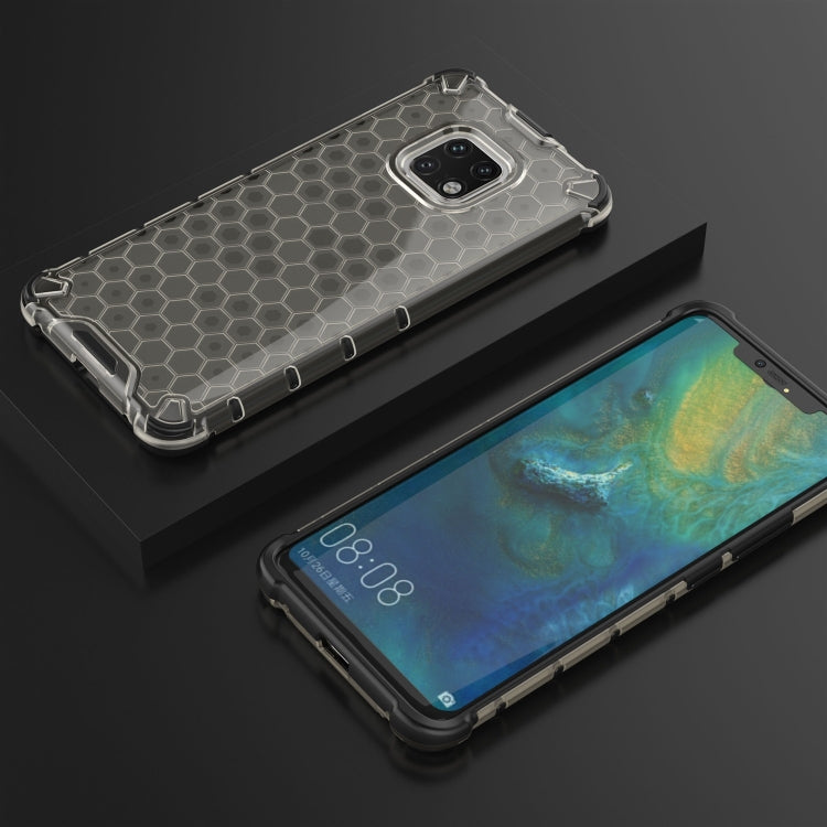 Shockproof Honeycomb PC + TPU Case for Huawei Mate 20 Pro (Black) - Huawei Cases by PMC Jewellery | Online Shopping South Africa | PMC Jewellery