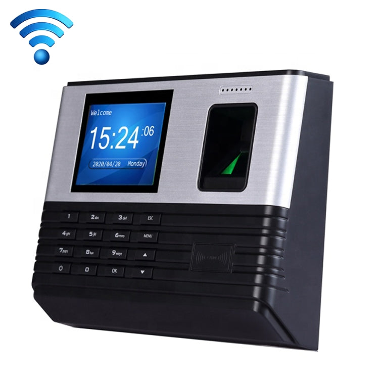 Realand AL355 Fingerprint Time Attendance with 2.8 inch Color Screen & ID Card Function & WiFi - free shipping - PMC TechLife - Order now!