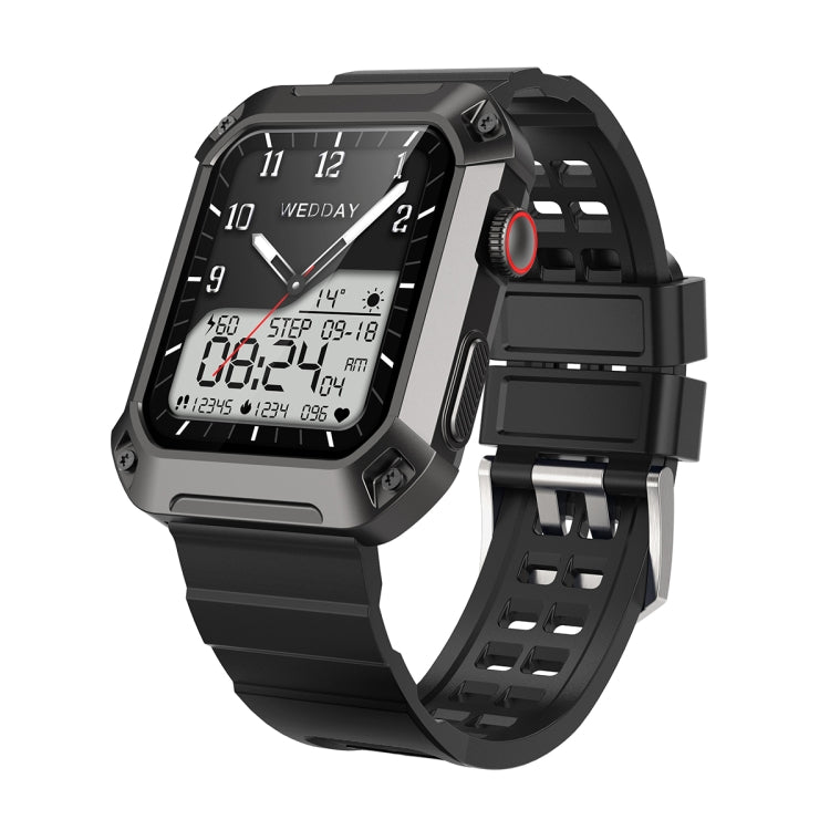 HAMTOD NX3 Pro 1.83 inch Rugged Smart Watch, Support Bluetooth Call / Sleep / Heart Rate / Blood Oxygen / Blood Pressure Monitoring(Black) - Smart Watches by HAMTOD | Online Shopping South Africa | PMC Jewellery | Buy Now Pay Later Mobicred