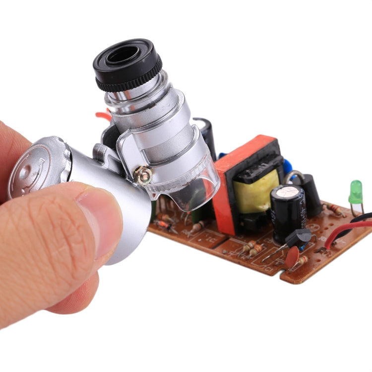 Mini Portable 60X Jewelry Appraisal Microscope with LED Light & Currency Detecting Function - free shipping - PMC TechLife - Order now!