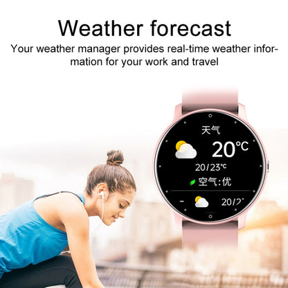 ZL02D 1.28 inch IP67 Waterproof Steel Band Smart Watch Support Heart Rate Monitoring (Pink) -  by PMC Jewellery | Online Shopping South Africa | PMC Jewellery